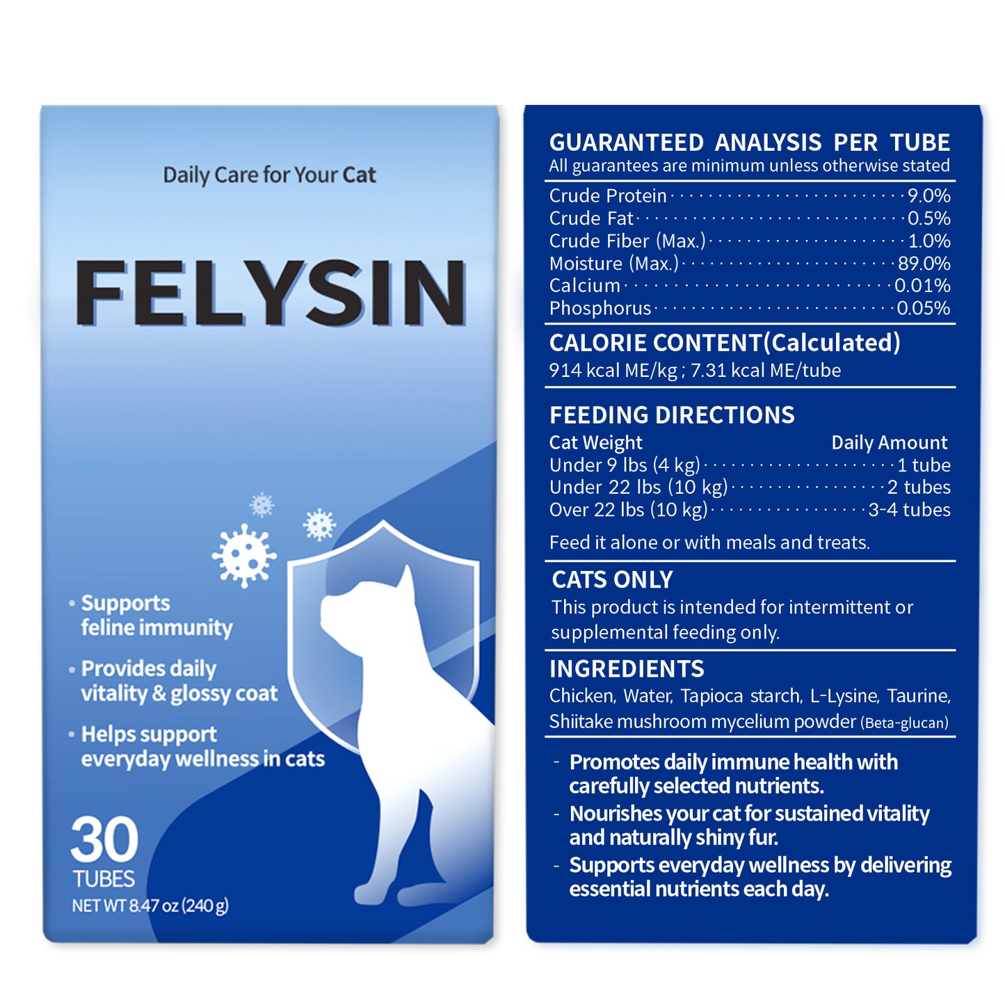 Doctor By FELYSIN L-lysine for Cats Lysine Supplements