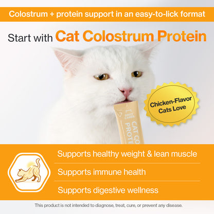 Doctor By Cat Colostrum Protein Cat Supplement Immune Support Muscle Growth