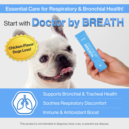 Doctor By Breath Care Bronchial Supplements for Dogs