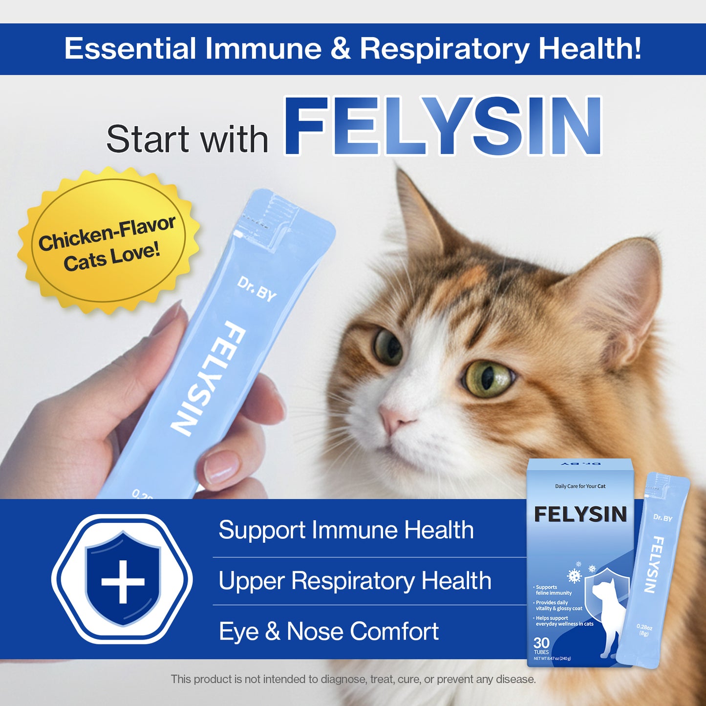 Doctor By FELYSIN L-lysine for Cats Lysine Supplements
