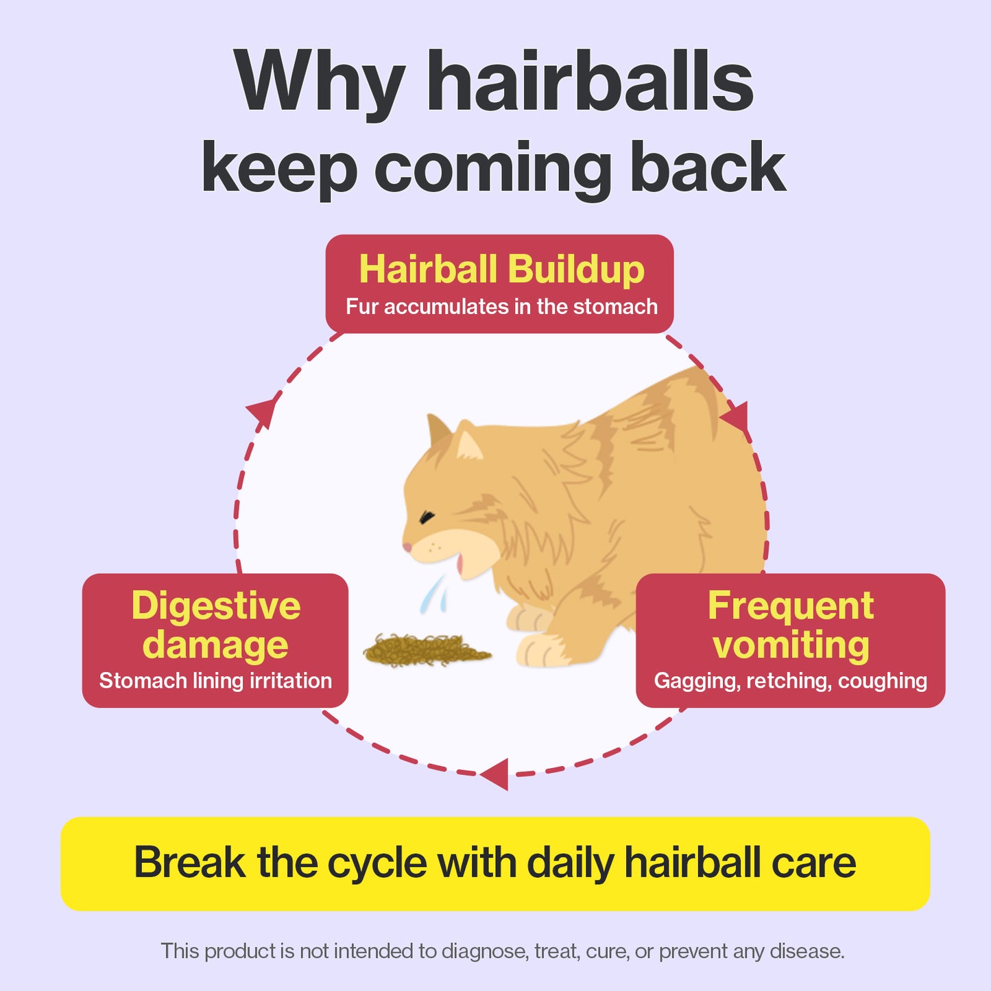 Doctor By HB Care Hairball Supplement for Cats