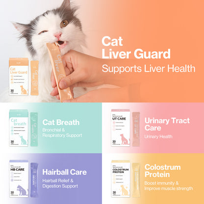 Doctor By Cat Liver Guard Squeezable Liver Supplement for Cats Feline Hepatic Support