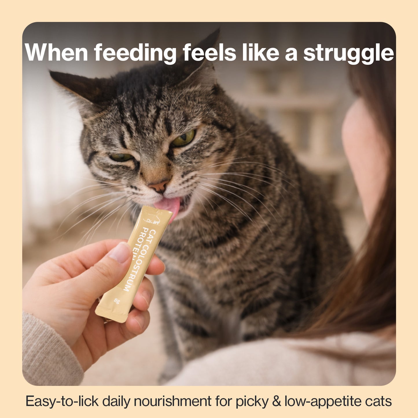 Doctor By Cat Colostrum Protein Cat Supplement Immune Support Muscle Growth