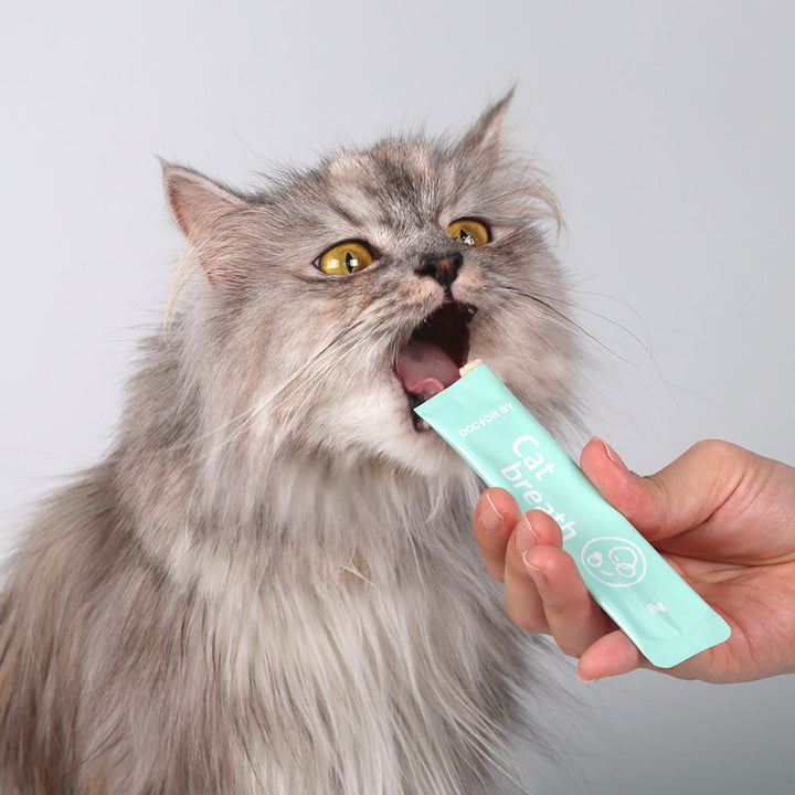 Premium Gel-Type Supplement for Dog Cat Breath Health