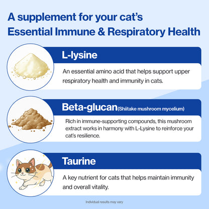 Doctor By FELYSIN L-lysine for Cats Lysine Supplements