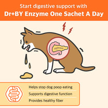 Dr.BY Enzyme supplement supports dog digestion, prevents coprophagia (poop eating), and provides essential fiber for a healthy gut and pancreas function.