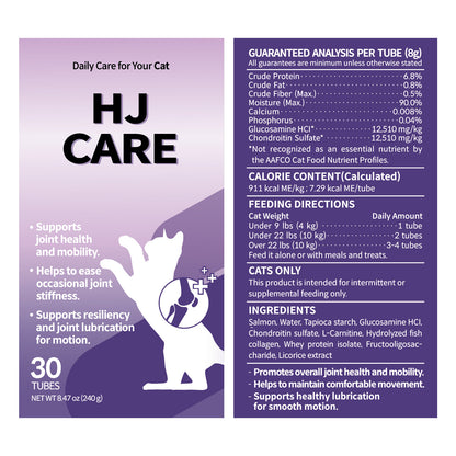 Doctor By HJ Care Cat Joint Supplement Hip&Joint Care Glucosamine for Cats