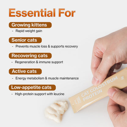Doctor By Cat Colostrum Protein Cat Supplement Immune Support Muscle Growth