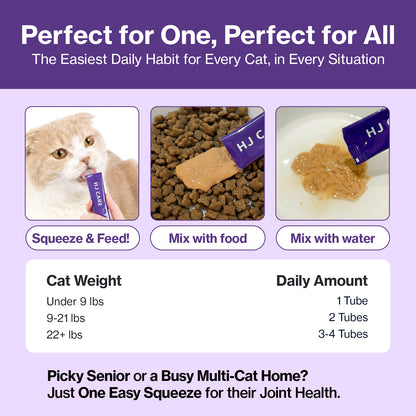 Doctor By HJ Care Cat Joint Supplement Hip&Joint Care Glucosamine for Cats