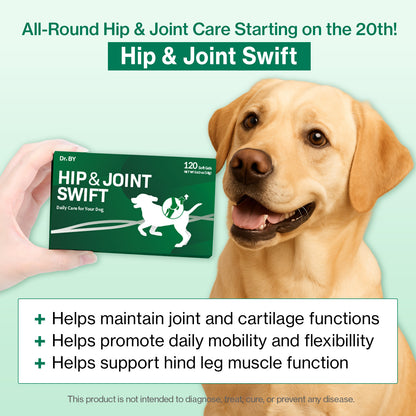 Doctor By Hip&Joint Swift for Dogs - Advanced Joint & Cartilage Support Supplement