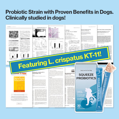 Doctor By Squeeze Probiotics for Dogs Gut Health
