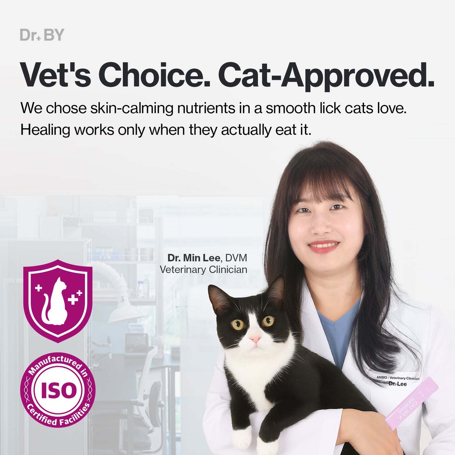 Doctor By Cat Silk Derma Lickable Feline Skin and Coat Supplement