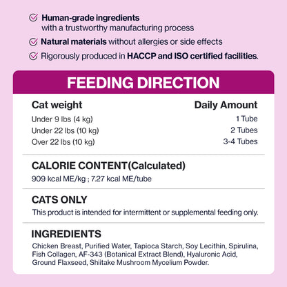 Doctor By Cat Silk Derma Lickable Feline Skin and Coat Supplement