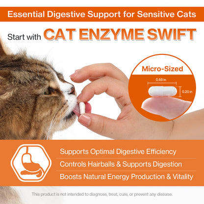 Doctor By Cat Enzyme Swift Cat Digestive Enzyme Supplement