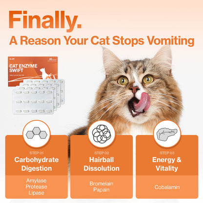 Doctor By Cat Enzyme Swift Cat Digestive Enzyme Supplement