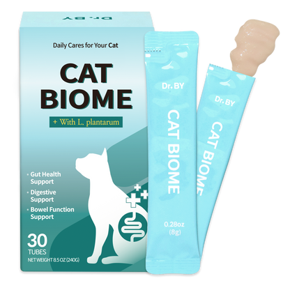Doctor By Cat Biome Cat Probiotics - Digestive & Gut Support for Cats, Diarrhea Relief, Immunity Booster