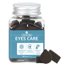 Dr.BY Eyes Care is a dog supplement with 70 chews designed to support eye health, maintain visual function, and provide essential nutritional care for optimal vision.