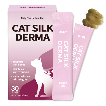 Doctor By Cat Silk Derma Lickable Feline Skin and Coat Supplement
